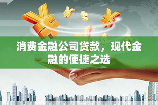 洞头消费金融公司贷款，现代金融的便捷之选