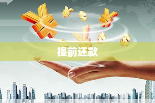 洞头提前还款