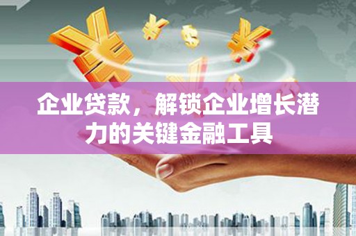 洞头企业贷款，解锁企业增长潜力的关键金融工具
