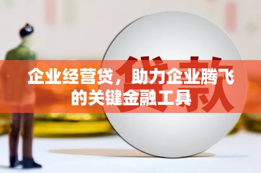 洞头企业经营贷，助力企业腾飞的关键金融工具