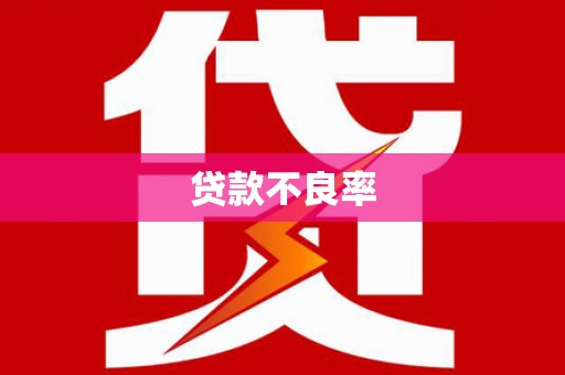 洞头贷款不良率