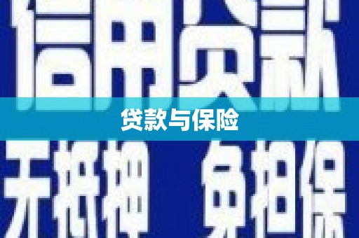 洞头贷款与保险