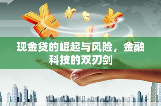 洞头现金贷的崛起与风险，金融科技的双刃剑