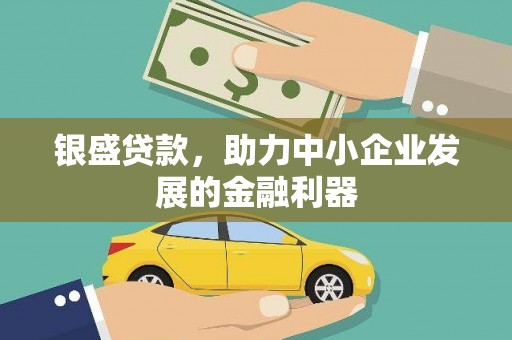 洞头银盛贷款，助力中小企业发展的金融利器