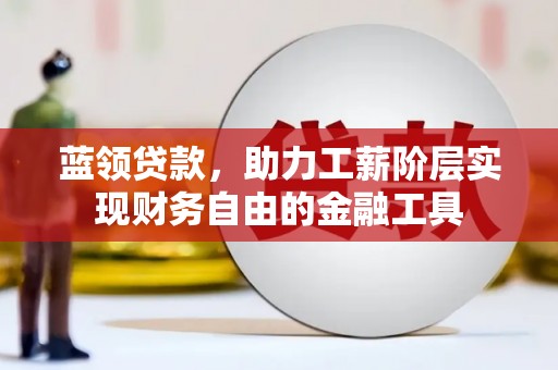 洞头蓝领贷款，助力工薪阶层实现财务自由的金融工具