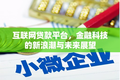 洞头互联网贷款平台，金融科技的新浪潮与未来展望