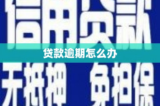洞头贷款逾期怎么办