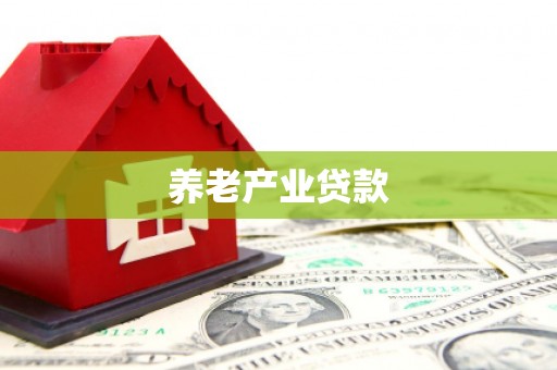 洞头养老产业贷款