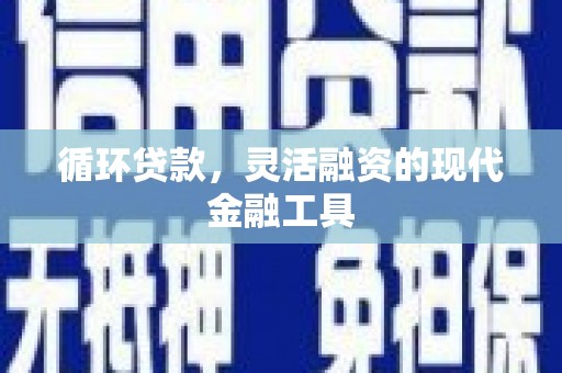 洞头循环贷款，灵活融资的现代金融工具