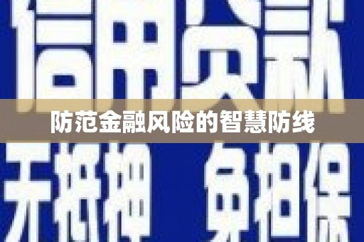 洞头防范金融风险的智慧防线