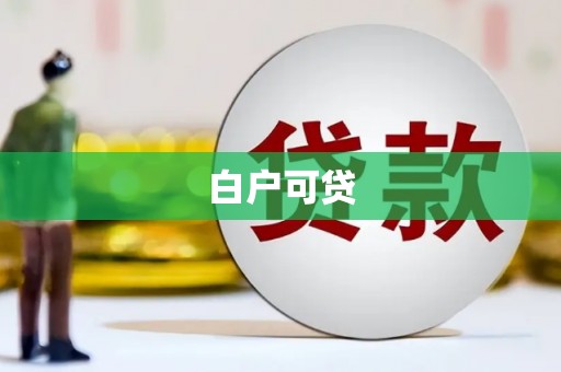 洞头白户可贷